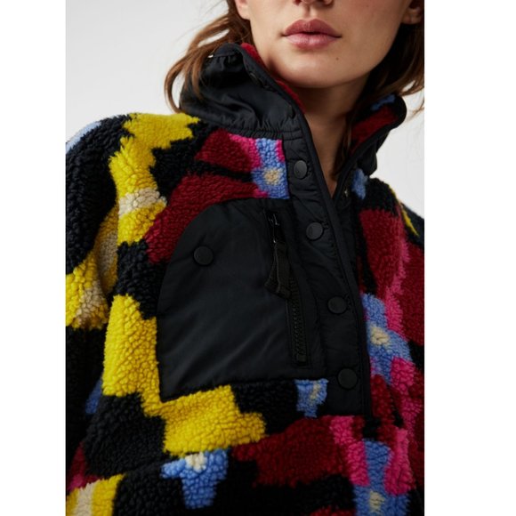 🎉LAST CHANCE🎉 FP MOVEMENT Rocky Ridge Pullover Jacket / Moroccan Night Combo - Picture 4 of 5